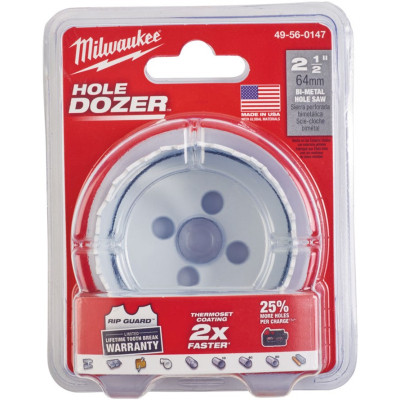 Коронка Milwaukee Bi-Metal 64мм (49560147) Вінниця - фото 2