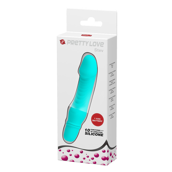 Вібратор - Pretty Love Stev Vibrator Blue Sex Aura Київ - фото 6