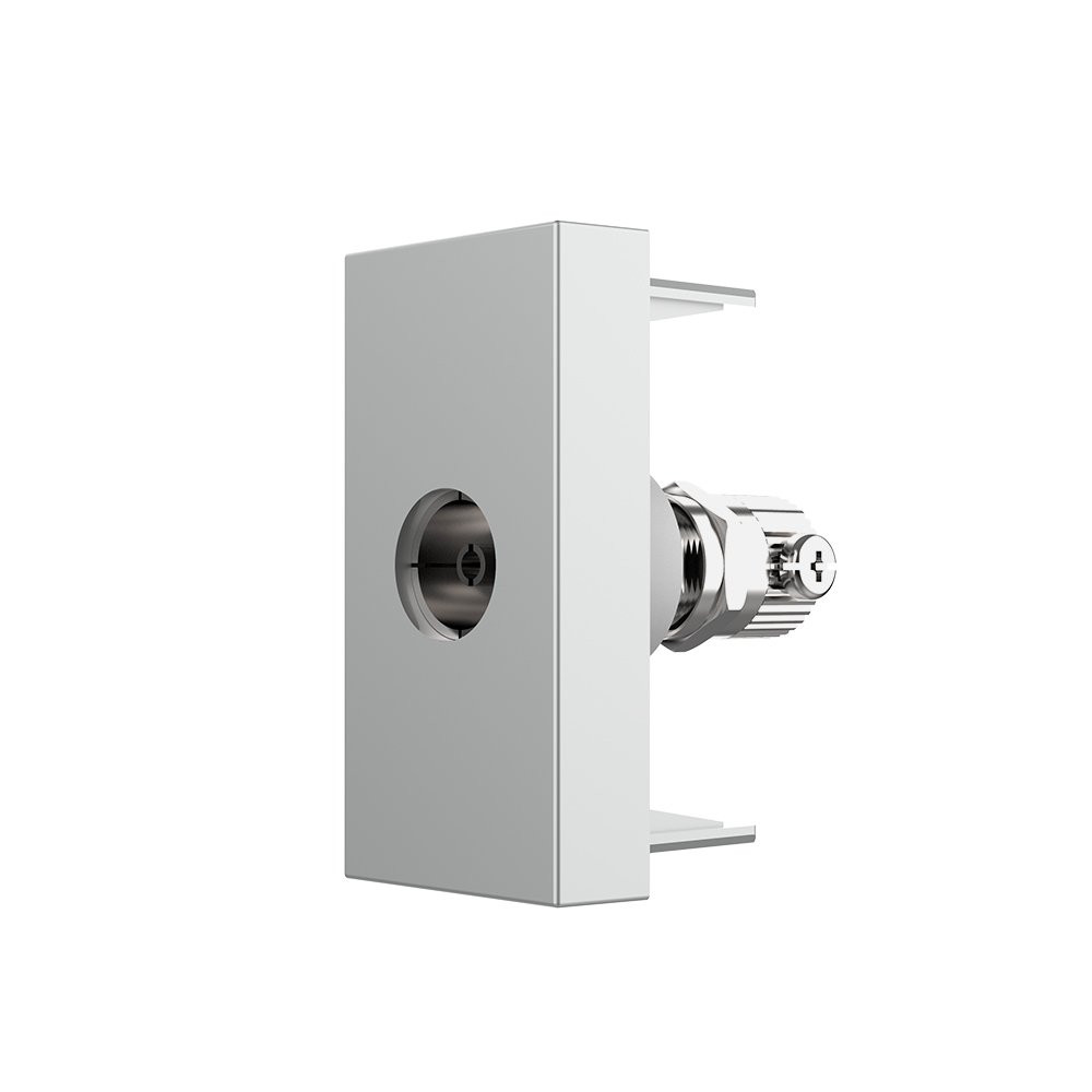 Телевізійна розетка LIVOLO, сіра, модуль 0.5 поста, TV гніздо для антени / ресивера (VL-FCTV-1IP) Коломыя - изображение 5