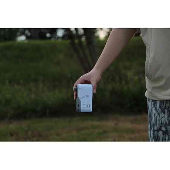 Душ портативний з насосом на акумуляторі Flextail Max Shower із чохлом, білий Київ