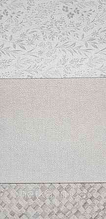 Обои виниловые на флизелине Rasch County Living метровые цветы мелкие прованс бледно зеленые на белом Киев