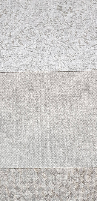 Обои виниловые на флизелине Rasch County Living метровые цветы мелкие прованс бледно зеленые на белом Киев - изображение 4