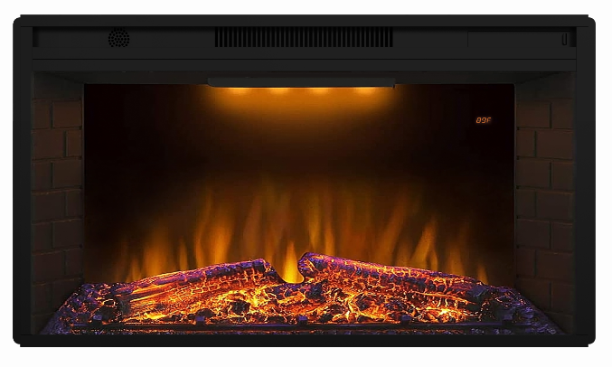 Електрокамін Royal Goodfire 33 LED з декоративною LED-імітацією полумʼя та функцією обігріву Київ - фото 11