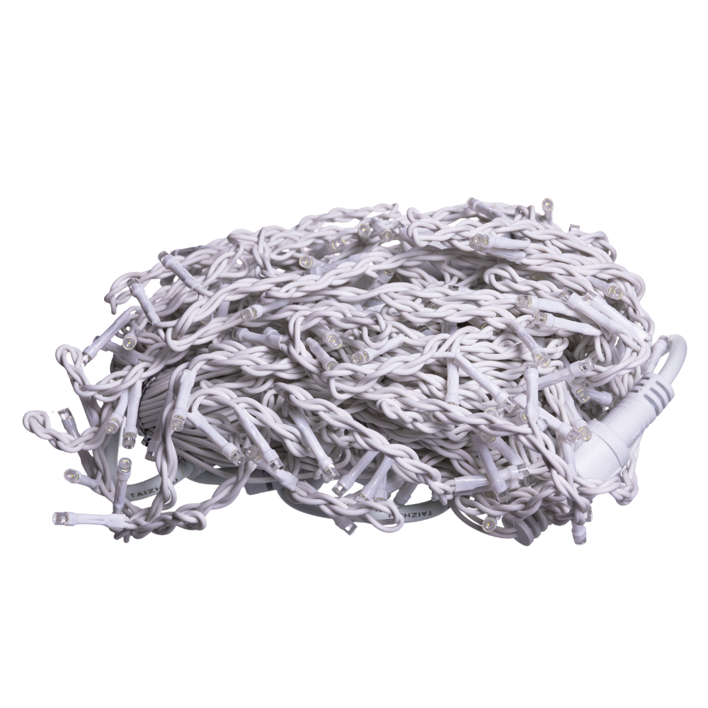 Вулична гірлянда Бахрома 12 м 200 LED білий провід Білий 12MWW Коломия - фото 4