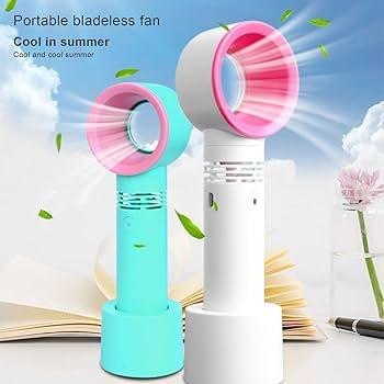 Портативний безлопатевий міні-вентилятор для сушіння вій: швидке висихання, час роботи до 8 годин роботи Одеса - фото 1