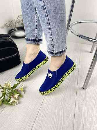 Bona Сліпони жіночі Bona MB-501 сині (літо, тканина) (1355) 36-39 Коломыя