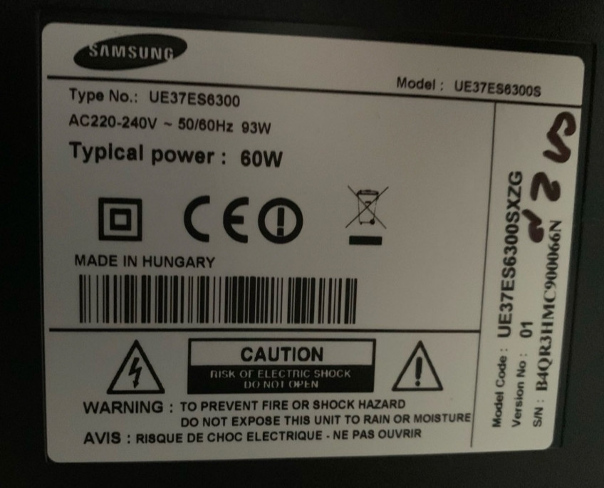 Телевизор Samsung 37