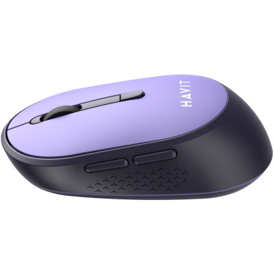 Мышка Havit HV-MS78GT Wireless Black-Purple (6939119041229) Винница - изображение 3
