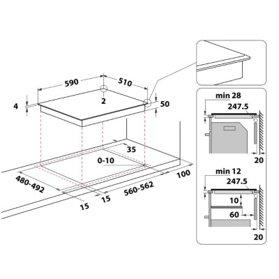 Варочная поверхность Whirlpool WLS2760BFS Винница - изображение 7