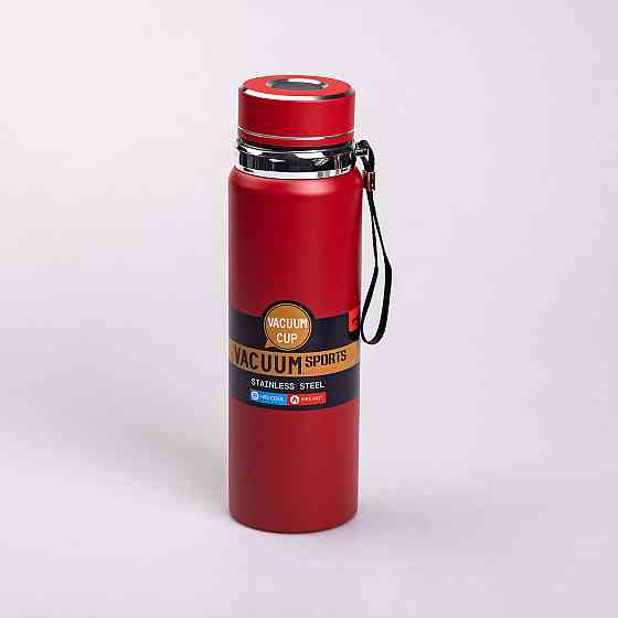 Термос с датчиком температуры 1 л, красный Киев