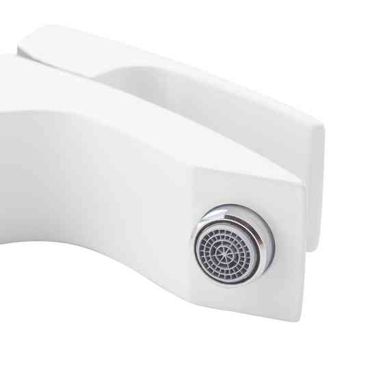 Смеситель для умывальника Koer KB-10007-04 хром с белым (KR5149) Харьков