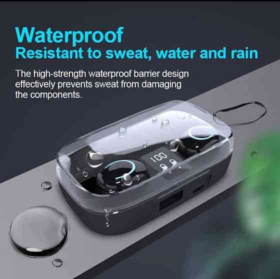 Навушники бездротові TWS X10 Sport Bluetooth 5.2 + Powerbank Київ