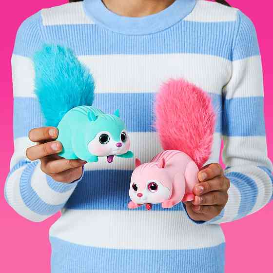 Інтерактивна іграшка Pets Alive S1 – Білочка (рожевий) Днепр