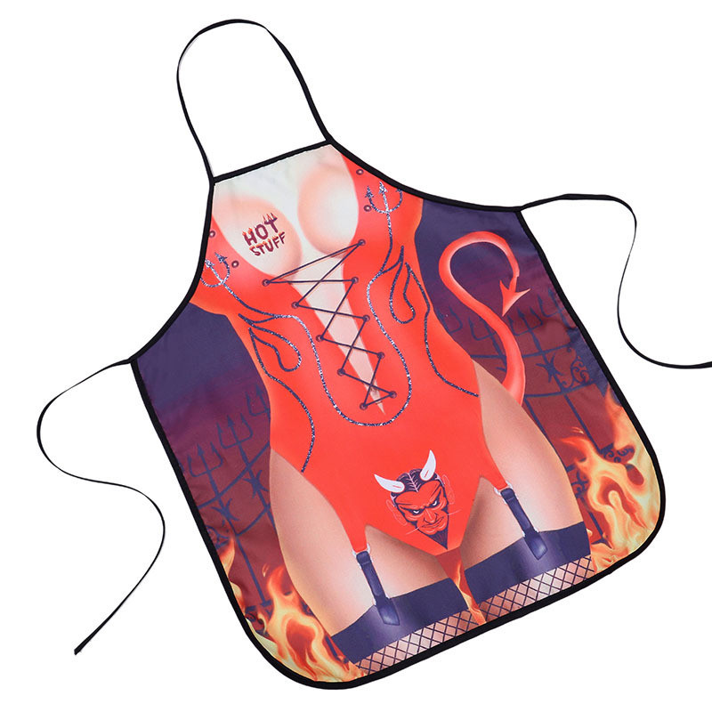 Фартух з приколом для жінок на кухню 73 на 57 см різнобарвний Київ - фото 2