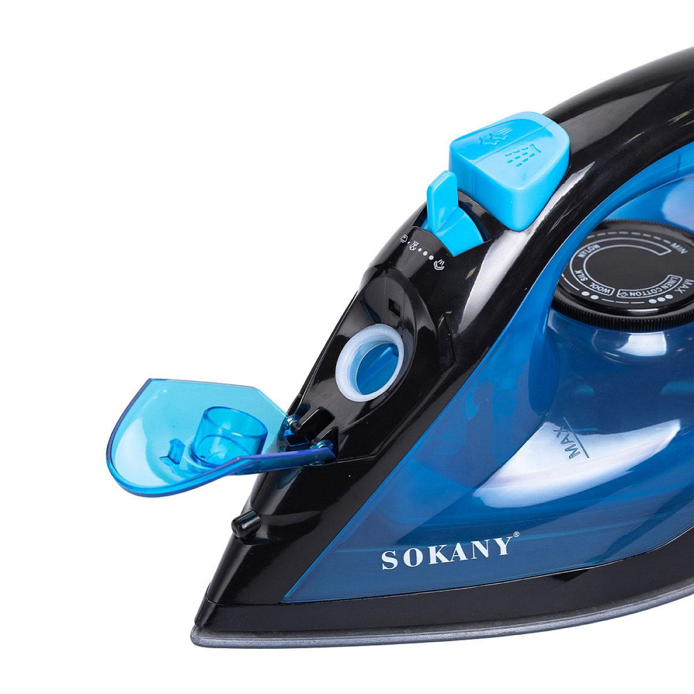 Паровий утюг Sokany SK-11005 1600 Вт, синій Київ - фото 5