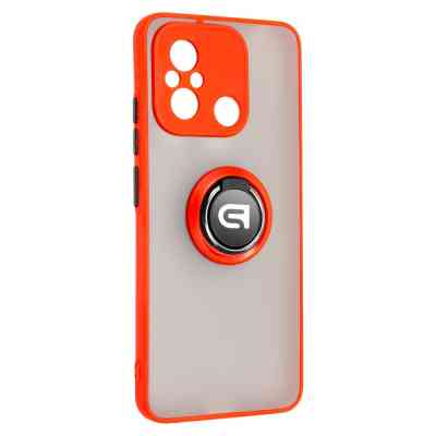 Чехол для мобильного телефона Armorstandart Frosted Matte Ring Xiaomi Redmi 12C Red (ARM68373) Винница