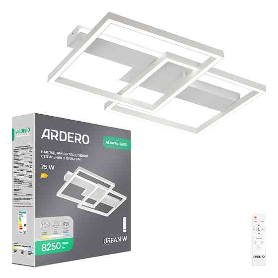 Світлодіодний накладний світильник Ardero AL6496-1ARD URBAN W 75Вт білий Харків