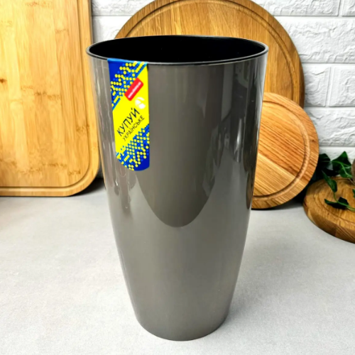 Вазон Альфа 16*30см капучіно Алеана Житомир - фото 3