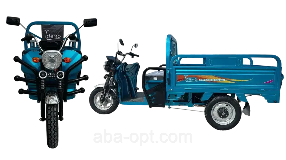 Електричний вантажний трицикл ID-CARGO-15 S 2000W-72V-40Ah LiFePO4 шини 12«/12» купити в інтернет-магазині Одеса - фото 8