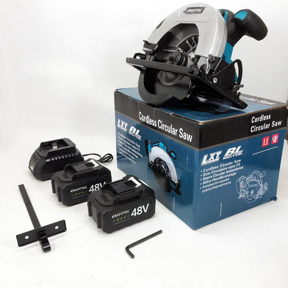 Акумуляторна циркулярна пилка KRAFFTEC 48V BZ-93 Івано-Франківськ - фото 3