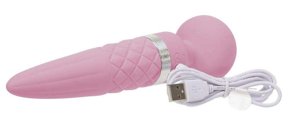 Вибромассажер 2в1 PILLOW TALK - Sultry Pink, классический массажер и вибратор с ротацией, подогрев Sex Aura Киев - изображение 10