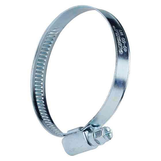Хомут червячный оцинкованный 9мм D40-60мм 10шт SIGMA (2511111) Киев