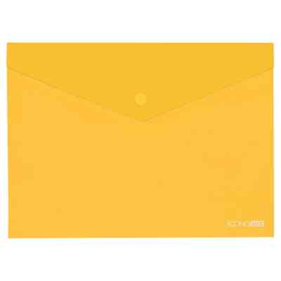 Папка - конверт Economix А5 180 мкм прозора, фактура "глянець", жовта (E31316-05) Вінниця