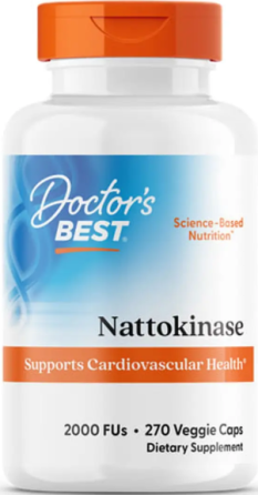 Наттокіназа Doctor's Best Nattokinase 270 капс Київ