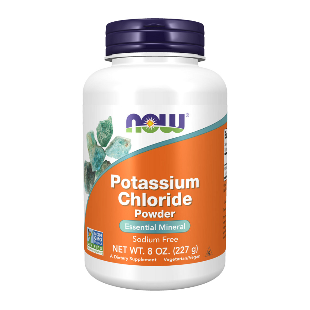 Калий Now Foods Potassium Chloride Powder - 227g Луцк - изображение 1