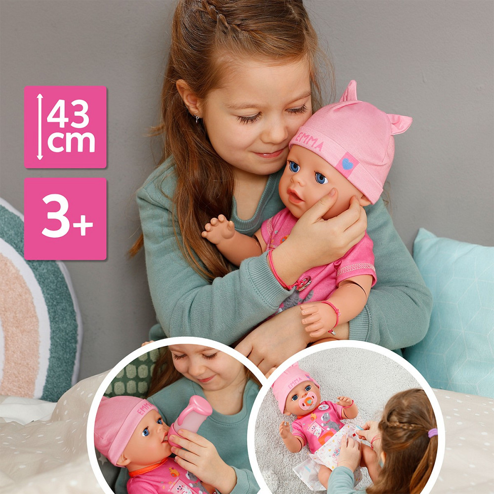 Лялька Baby Born серії Click and Play – Емма Дніпро - фото 4
