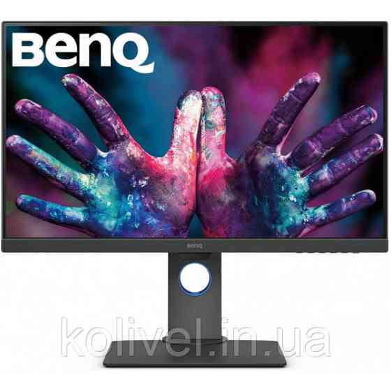TFT 27" BenQ PD2705Q, IPS, QHD, HDMI, DP, USB-C,колонки, сірий (9H.LJELA.TBE) Київ