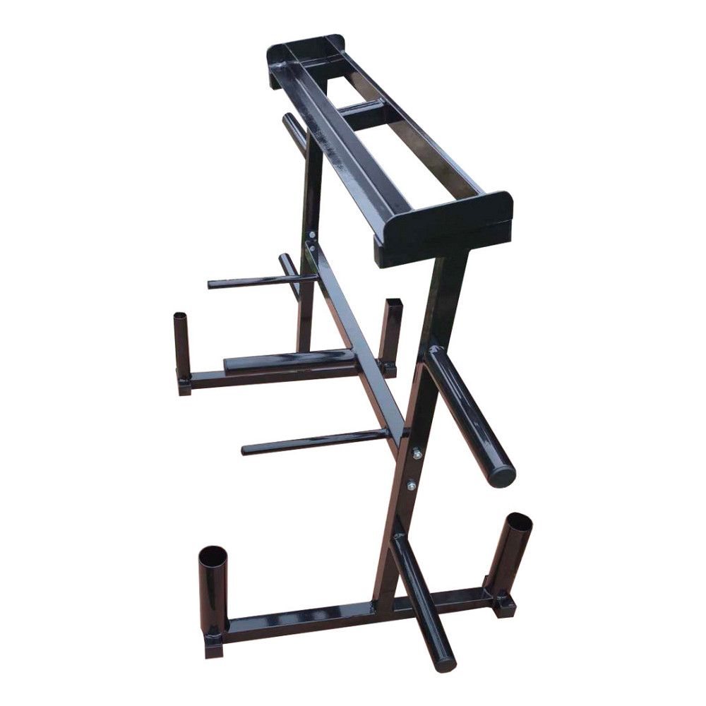 Стойка для хранения грифов, дисков и гантелей KZ-808 Разборная стойка для гантелей, грифов и дисков. Киев - изображение 1