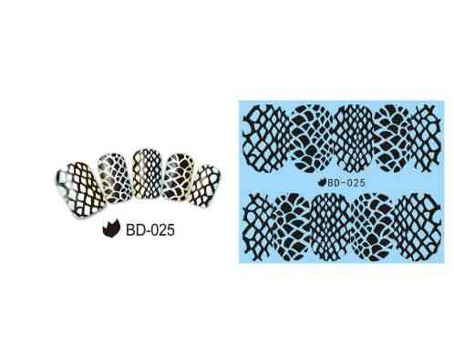 Наклейки для нігтів BD-025 Київ