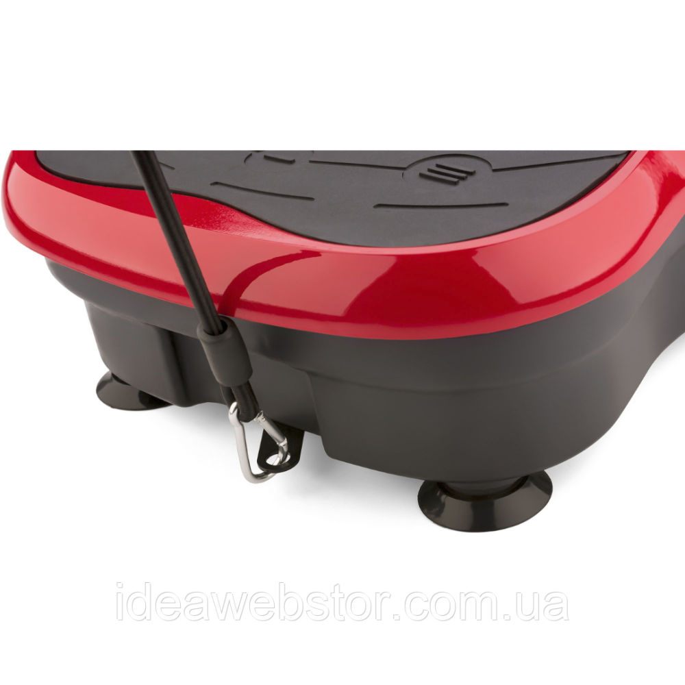 Віброплатформа Gymtek XP500 2D для дому з пультом керування й еспандерами вібротренажер для схуднення фітнесу масажу червона Київ - фото 18