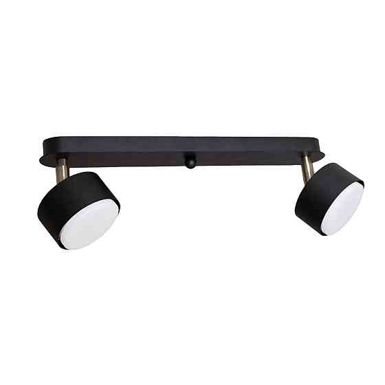 Світильник стельовий MSK Electric Copter з поворотними плафонами під дві лампи GX53 NL 80405-2 BK Одеса