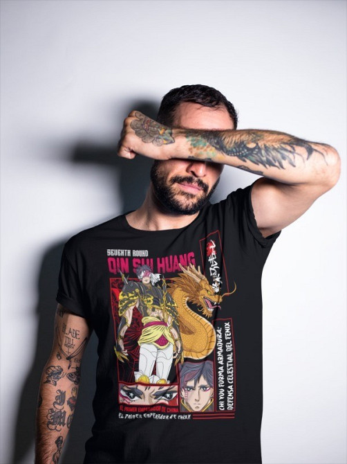 Футболка з аніме принтом Схууматсу Но Валкйріе Кін оверсайз (S/M/L) Чорний AnimeJ0166 Дніпро - фото 2