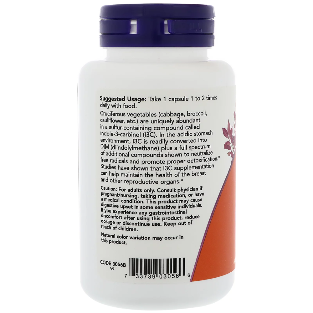 Индол-3-карбинол (Indole-3-Carbinol), NOW Foods, 200 мг 60 капсул Київ - фото 2