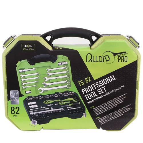 Універсальний набір головок і ключів 1/4" & 1/2",  82 предмета. Alloid  (TS-82) Одеса - фото 6