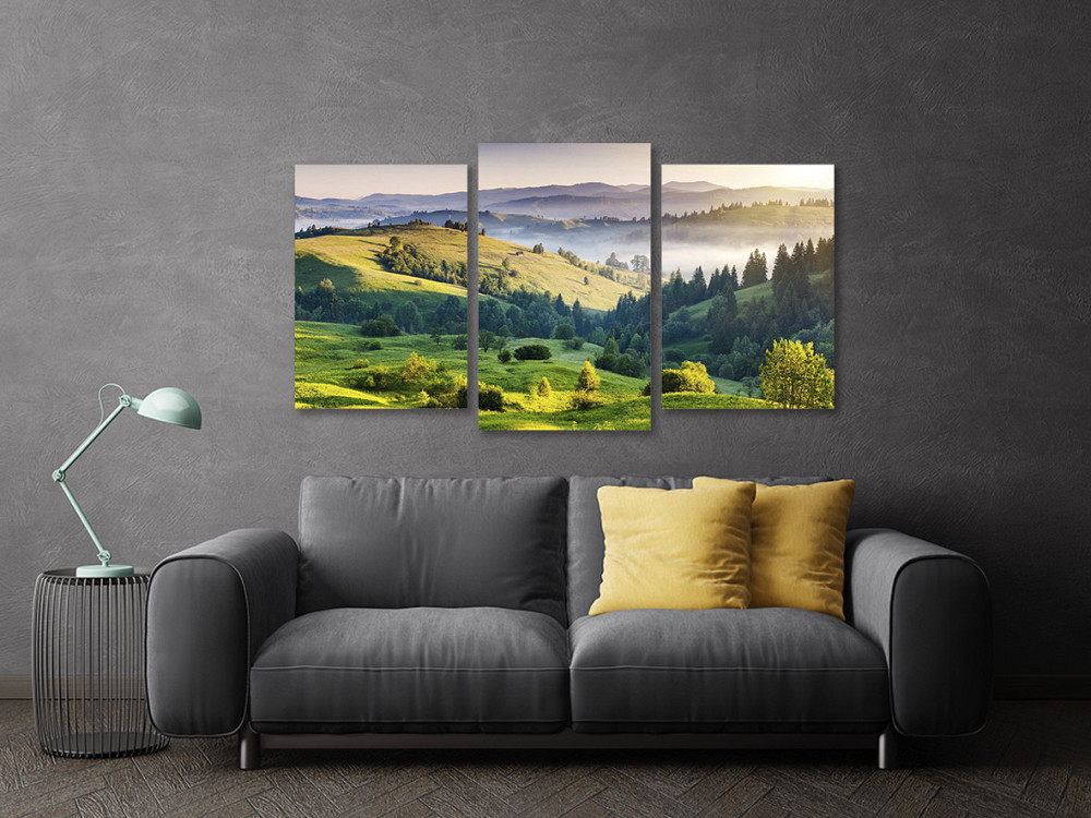 Модульная картина в гостиную / спальню Краєвид гір Art-668_3 Киев - изображение 3