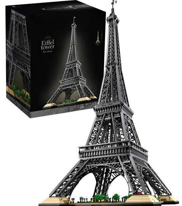 Величезна Ейфелева Вежа,  Конструктор сумісний з LEGO. Київ - фото 6
