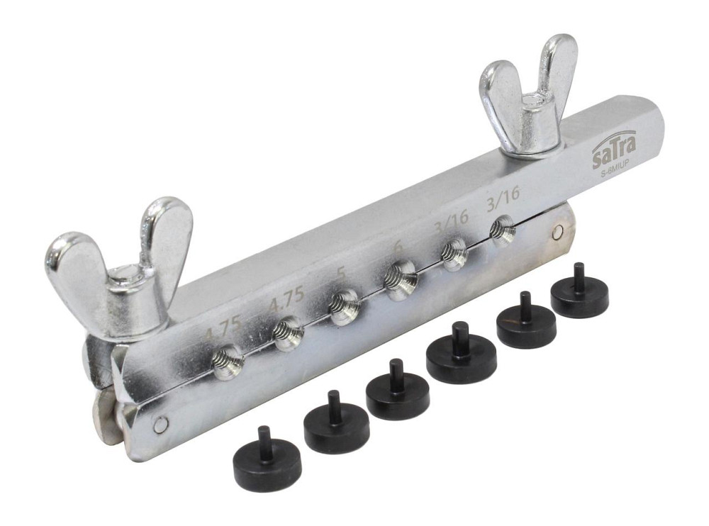 Затискач і адаптери для розвальцьовування труб метрич./дюймового розміру SATRA S-6MIUP Чернігів - фото 3