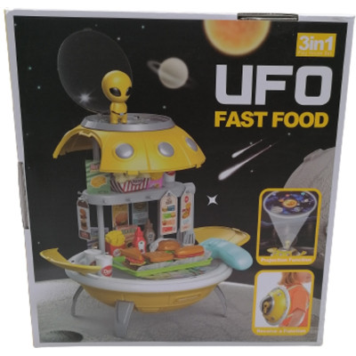 Ігровий набір Play Joyin UFO Projection Fast Food/НЛО Фаст Фуд (25752) Вінниця - фото 9