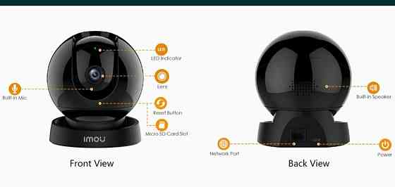 Поворотная WI-FI камера lmou REX 3D 5мп(lPC -GS2DP-5KOW). Харків
