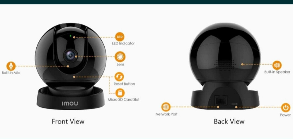 Поворотная WI-FI камера lmou REX 3D 5мп(lPC -GS2DP-5KOW). Харків - фото 3
