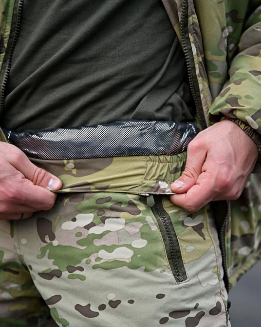 Зимовий тактичний костюм TASLAN Oblivion водонепроникний мультикам ВТ3759 Одеса - фото 17