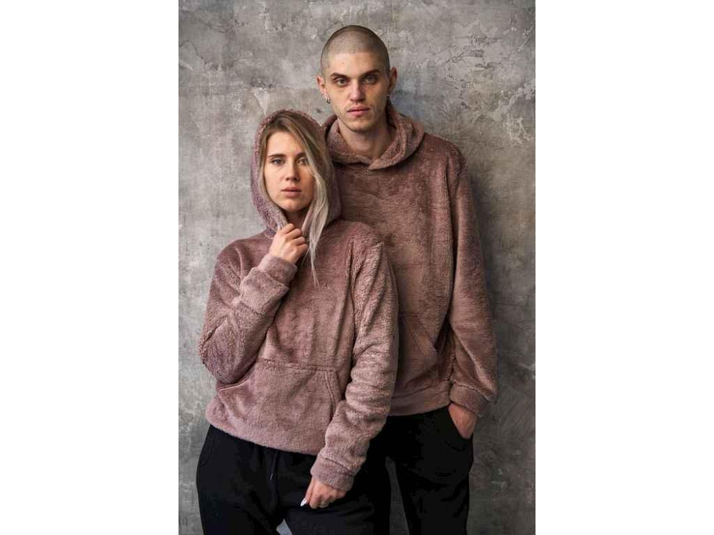 Кофта пудра cпортивная Тедди джин р.2XL ТМ OSM Киев - изображение 1