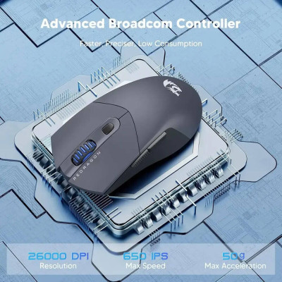 Мишка Redragon M917GB ST4R Pro Wireless/Bluetooth Black (72209) Вінниця - фото 8