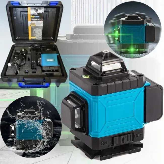 Лазерний рівень 16 ліній з акумулятором Одеса - фото 3