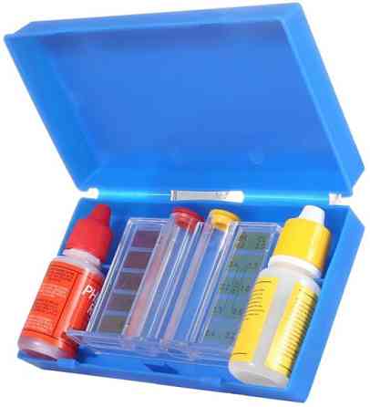 Крапельний тестер для басейну AquaDoctor Basic Cl/pH Київ