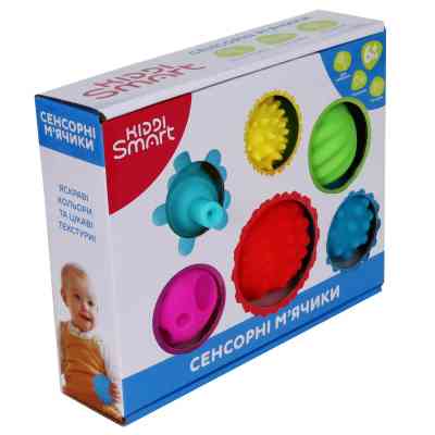 Развивающая игрушка Kiddi Smart Сенсорные мячики (4434-KS) Винница